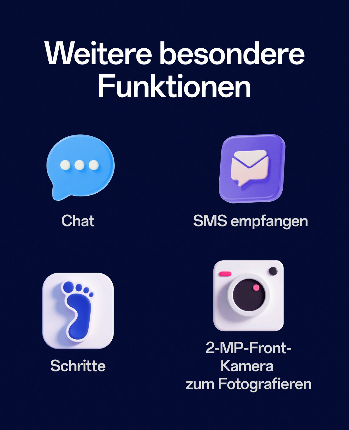 imoo Watch Phone Z3 rosa Smartwatch neben Smartphone mit Class Mode Funktion, Produktseite