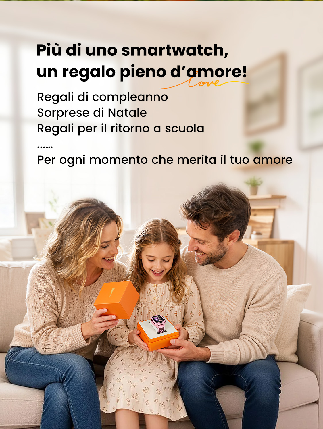 Più di uno smartwatch, un regalo pieno d’amore!