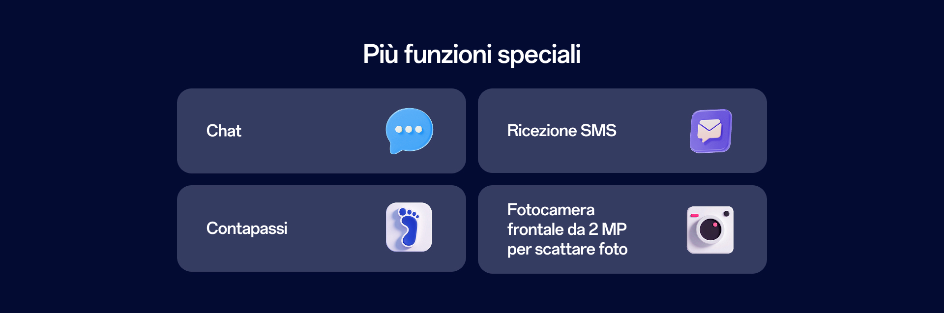 imoo Smartwatch Z3 mit Zweiwege-4G-Netzwerk für mobile Konnektivität und bessere Videoanrufe. Produktseite.