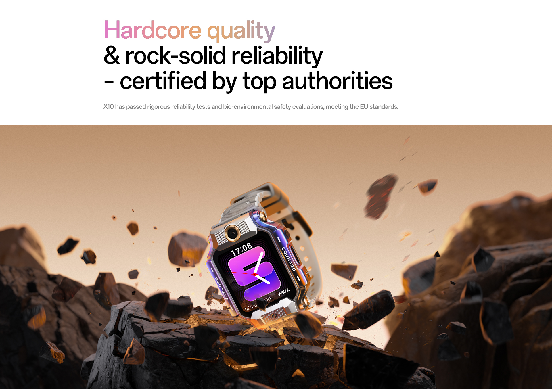 Quality and reliability, reliability testing, bio-environmental safety, EU standards
