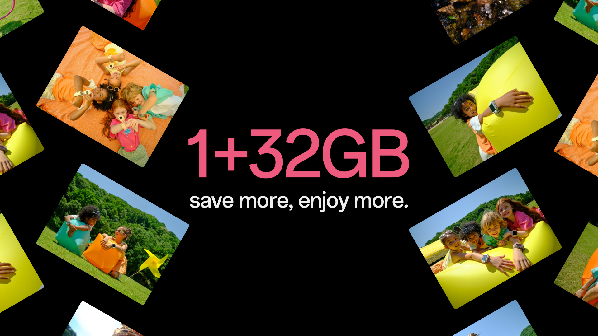 1GB RAM, 32GB storage