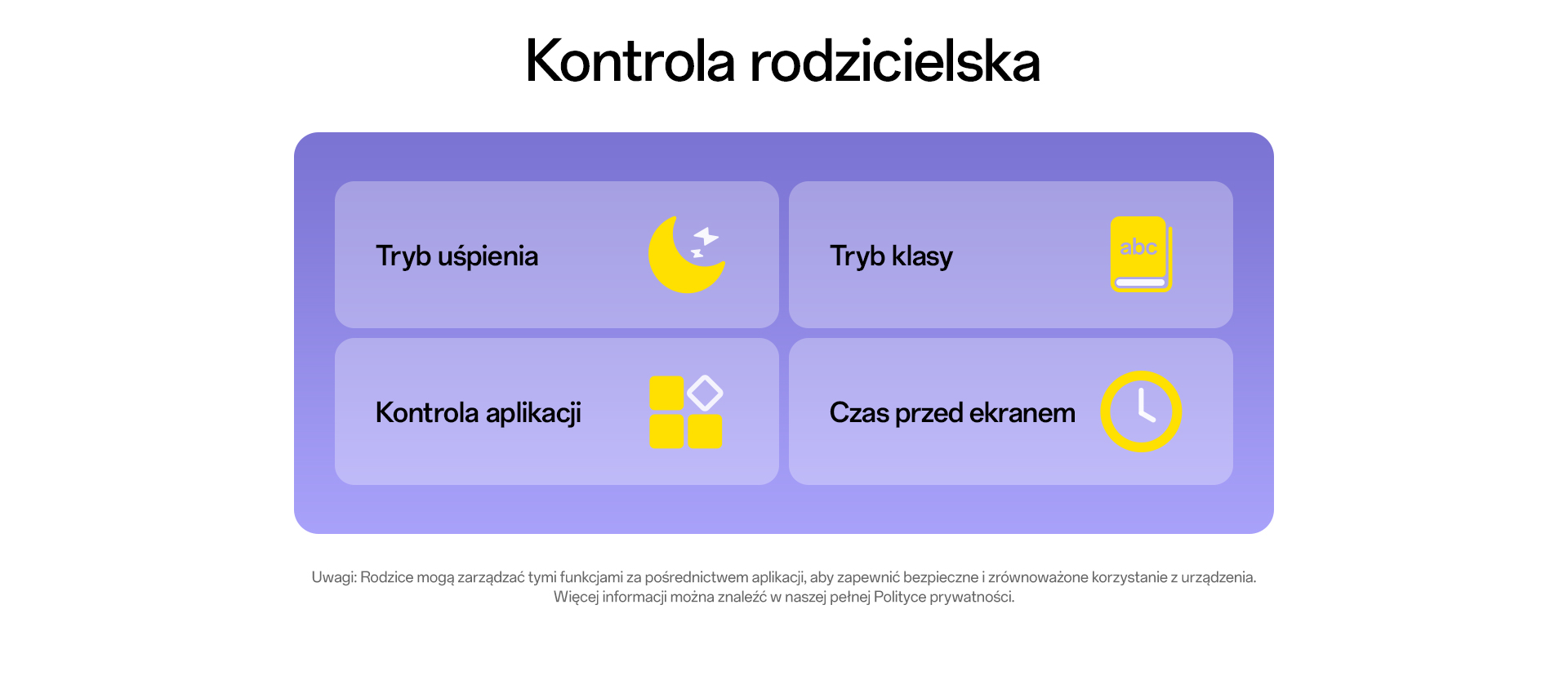 imoo Watch Phone X10 Kindersicherung: Schlafmodus, Klassenmodus, App-Verwaltung und Bildschirmzeit. Produktseite.