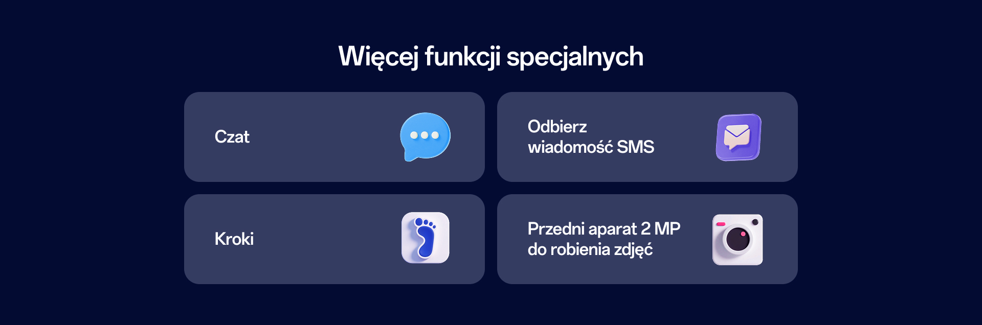 imoo Watch Phone Z3 mit Zweiwege-4G-Netzwerk für mobile Konnektivität und bessere Videoanrufe. Produktseite.
