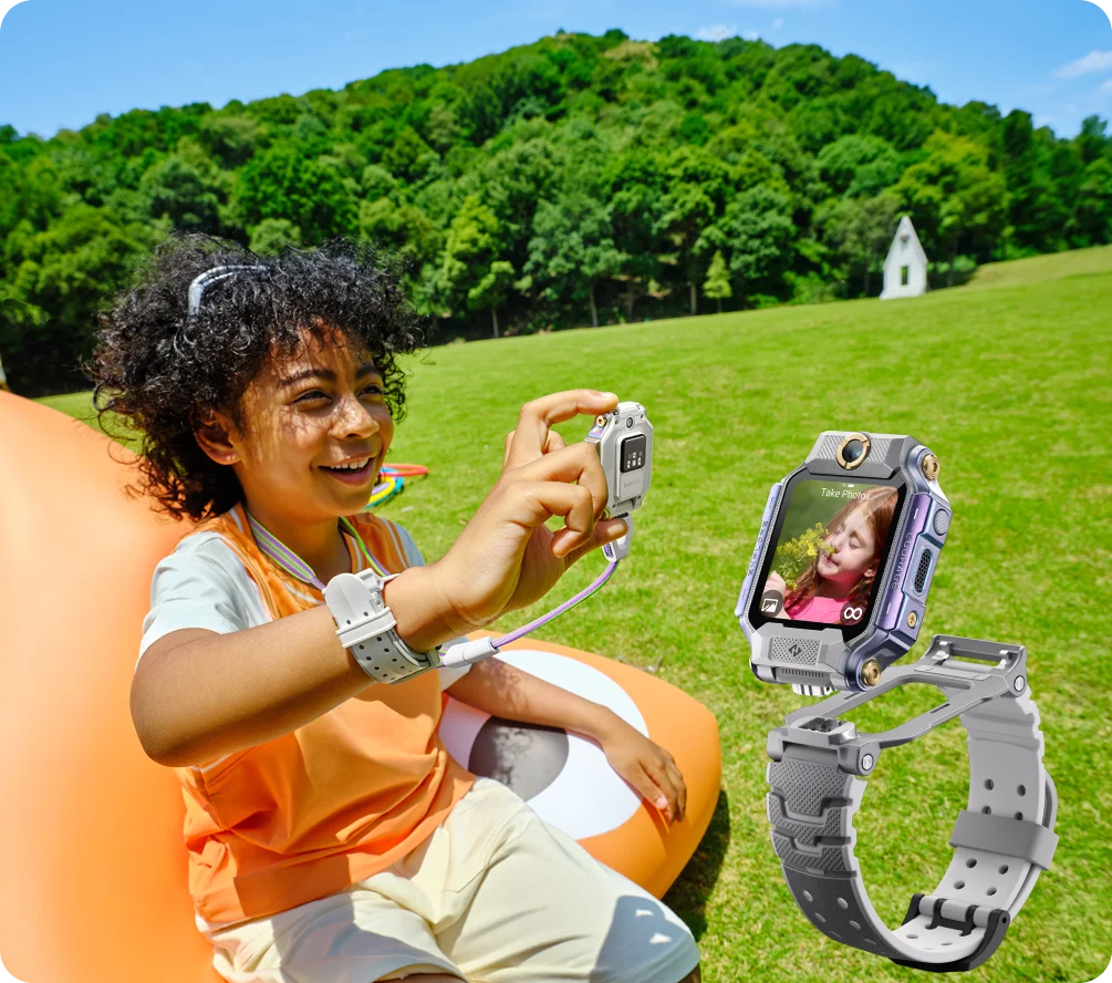 Innovative Flip and Detach Design 
 with Dual Cameras