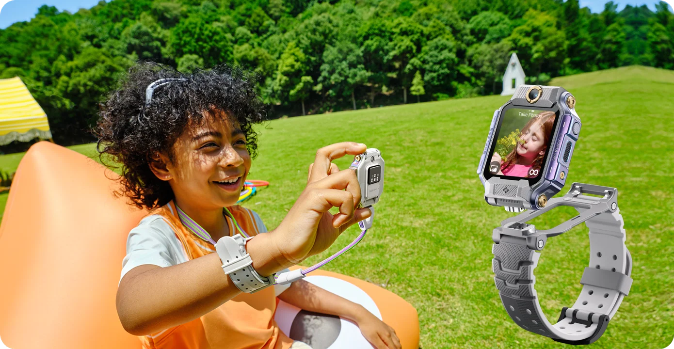 Innovative Flip and Detach Design
with Dual Cameras