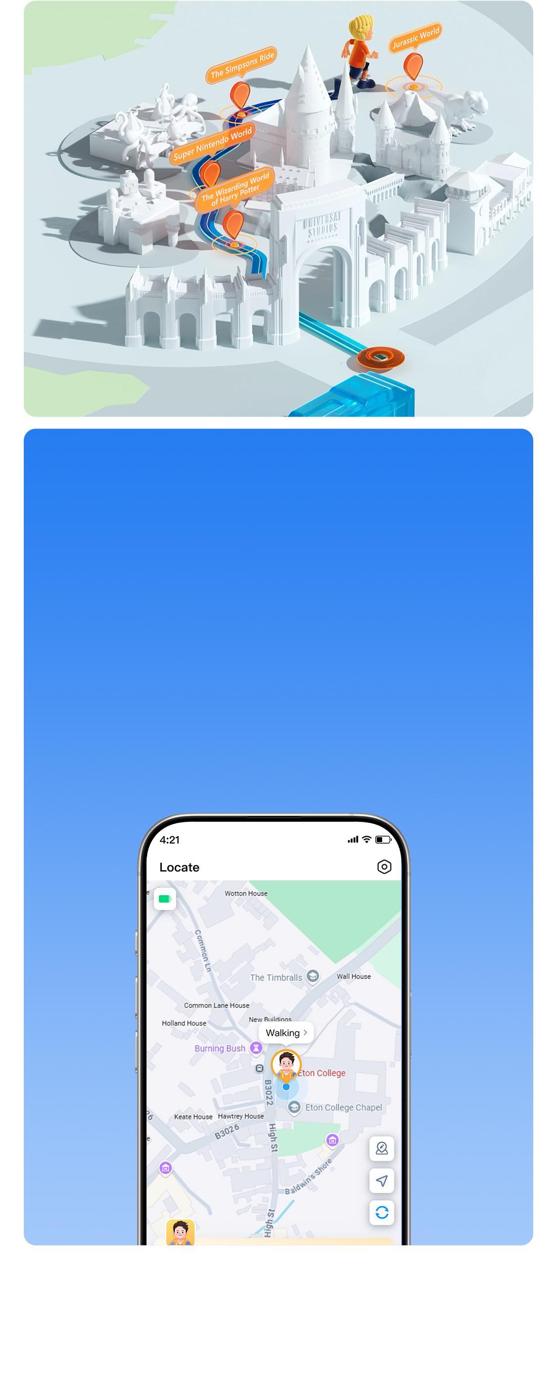 Weekend trips track bus ride know exact location and duration