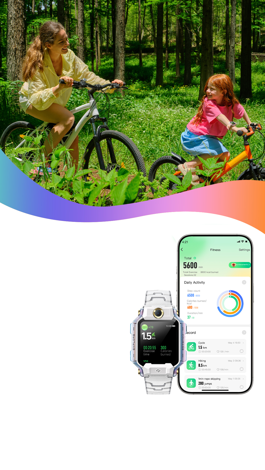 Fitness monitoring more fun in sports more active reference only