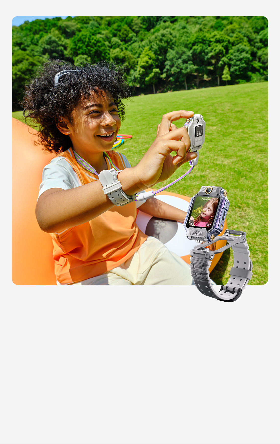 Portable hands free mini camera watch lanyard optional accessory