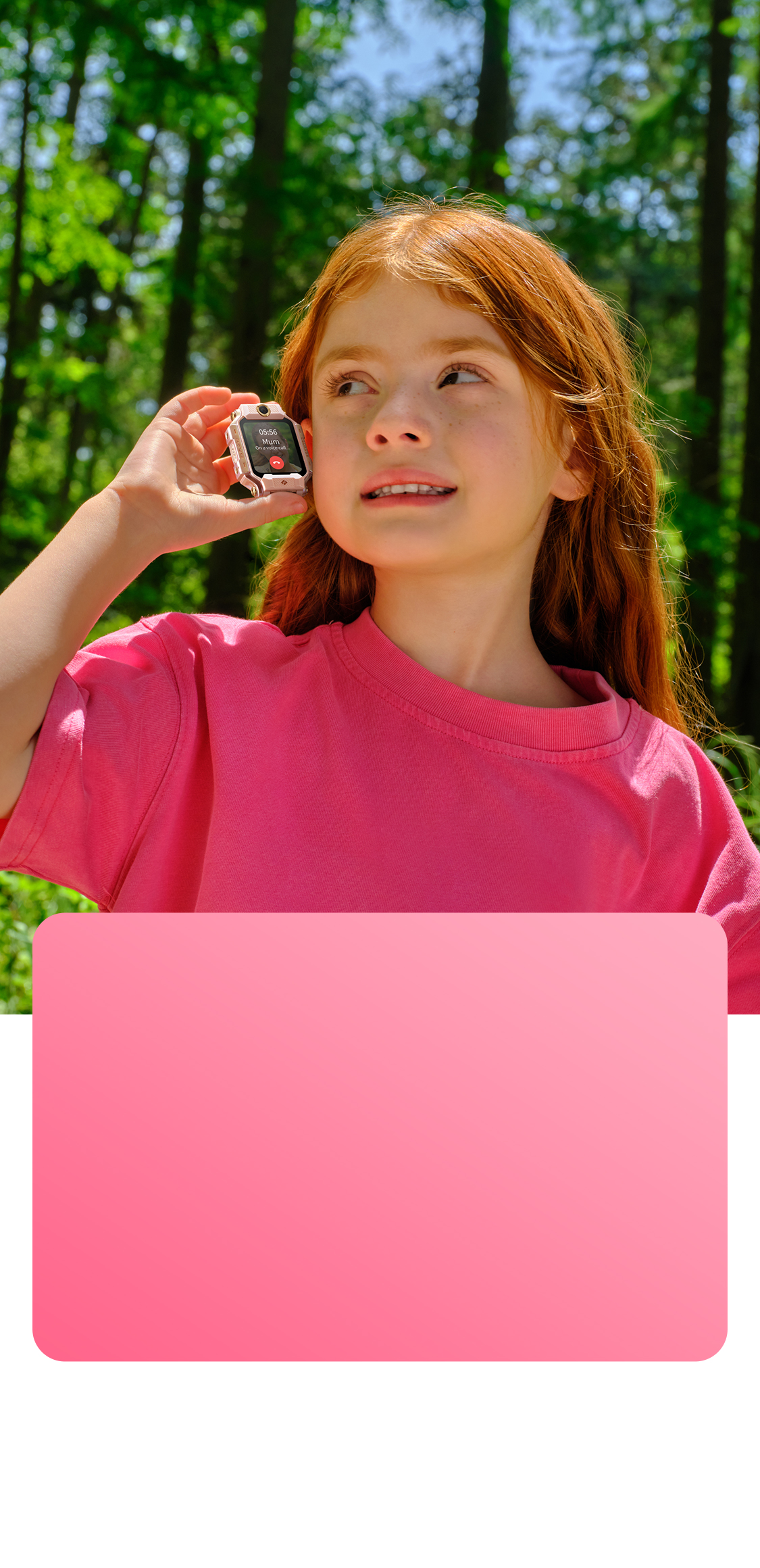 Handheld calling flip detach design 360 degree view better sound in noisy environments