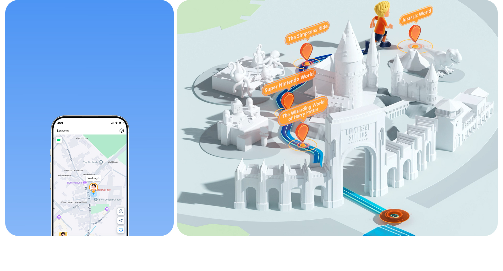 Weekend trips track bus ride know location and duration