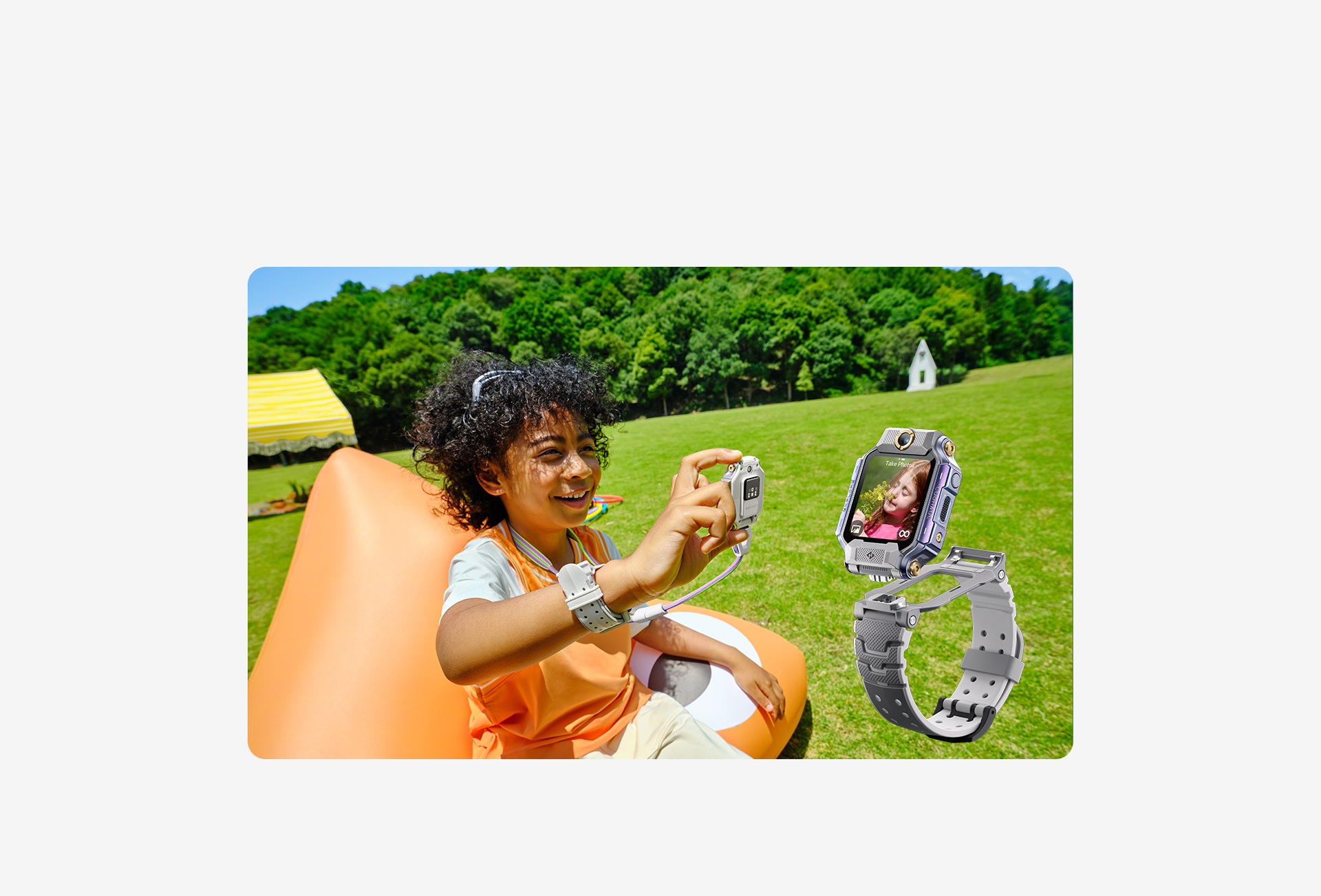 Dual camera portable hands free mini camera watch lanyard optional accessory