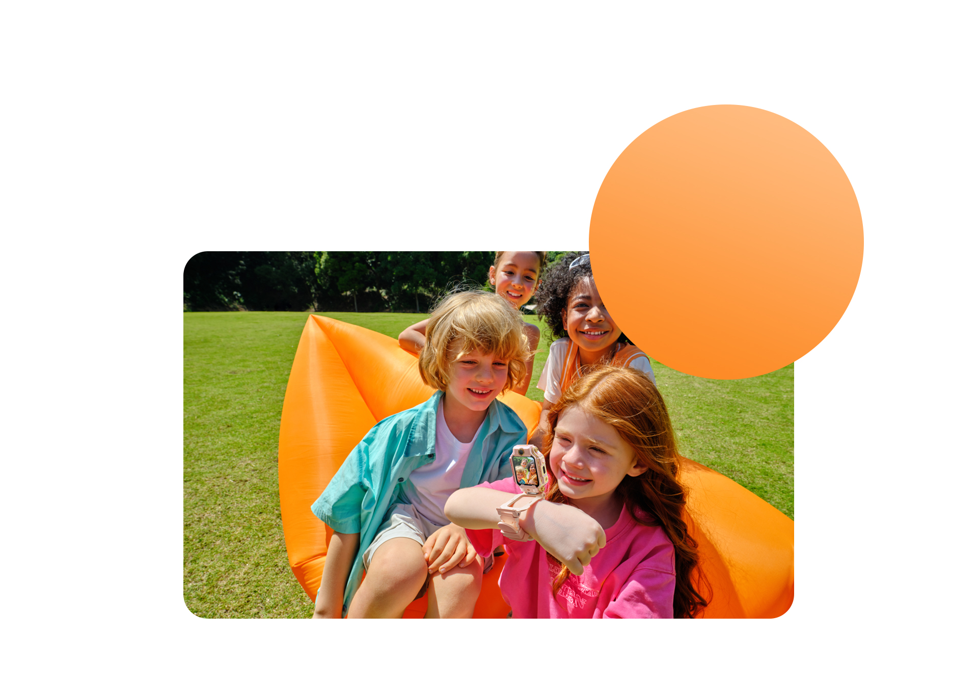 Switch cameras remotely front camera to see child rear camera to view surroundings