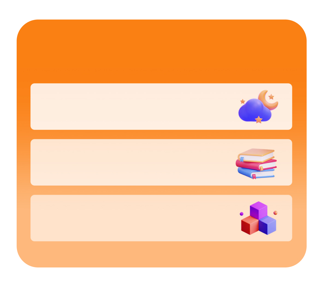 Parental control mode cards