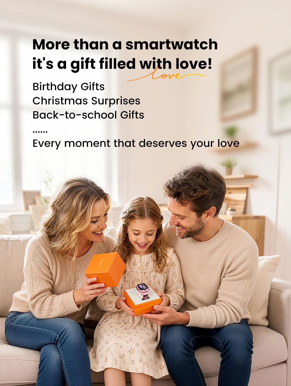 More than a smartwatch it's a gift filled with love!