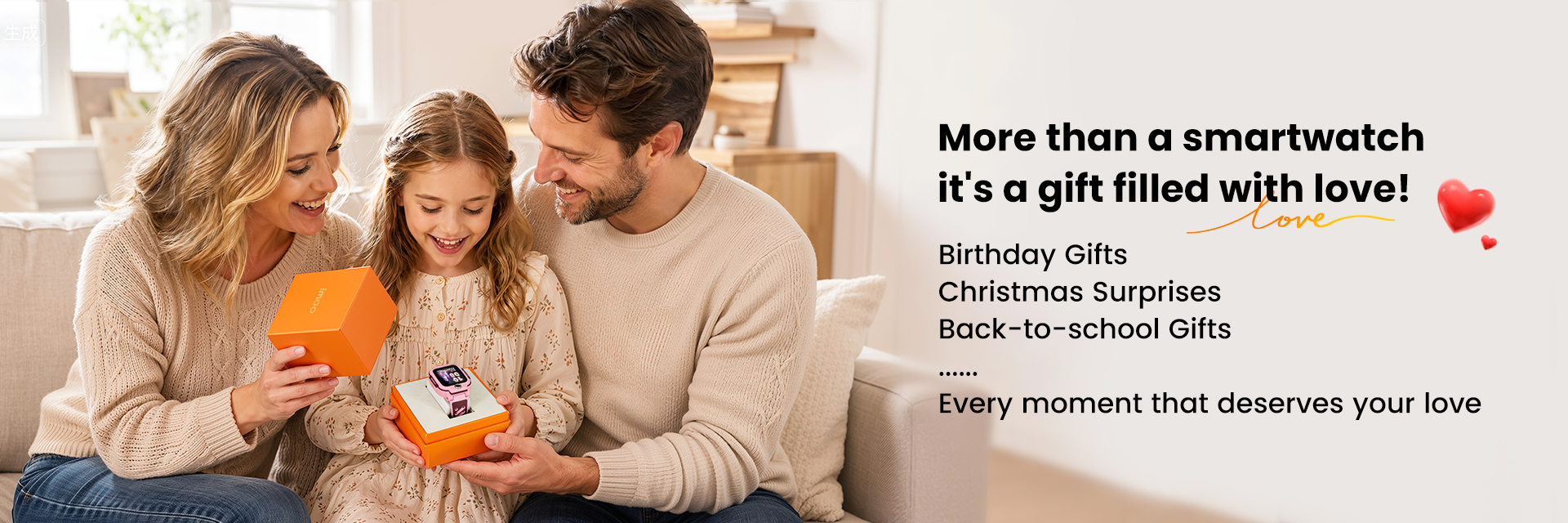 More than a smartwatch it's a gift filled with love!