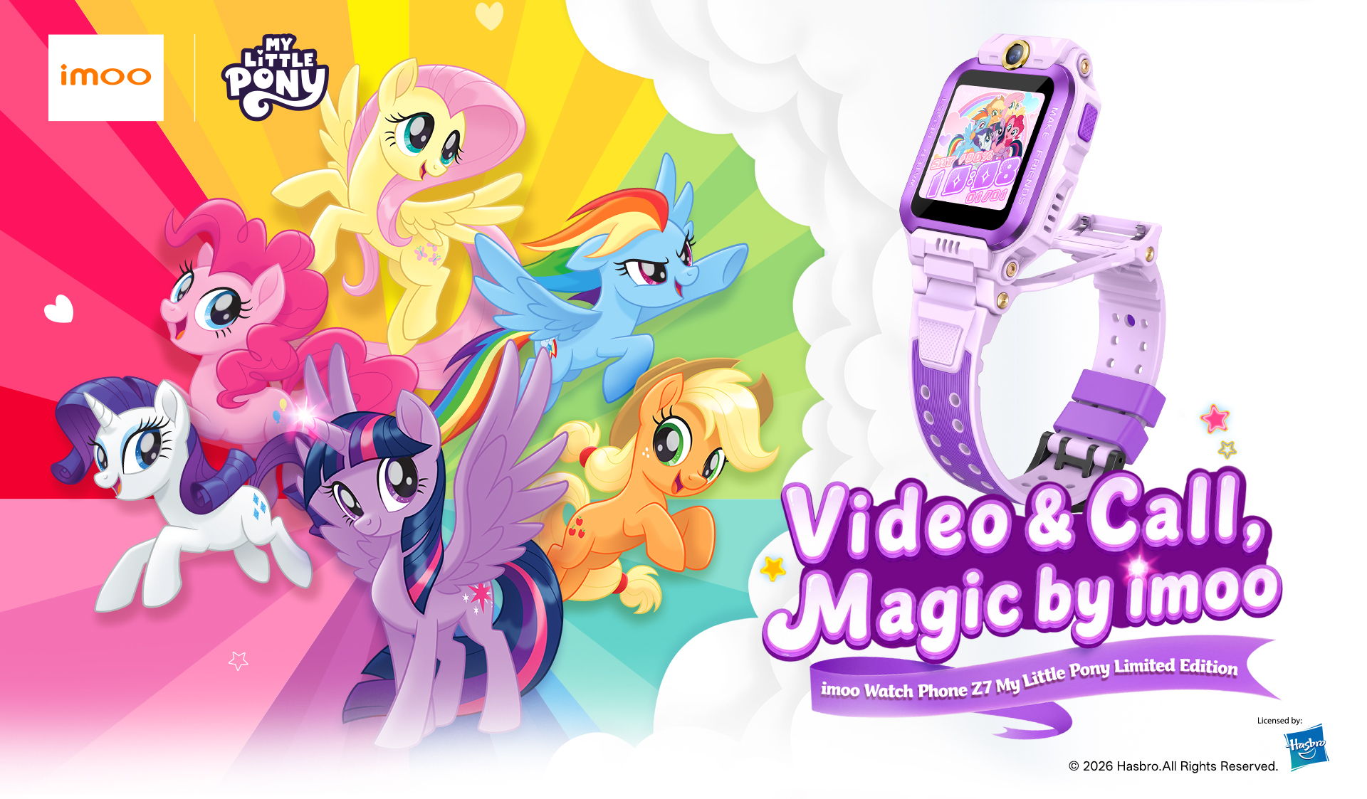 imoo Watch Phone Z7 My Little Pony Limited Edition